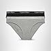 Calvin Klein Motive Cotton 2 Pack Bikini Panty Black/Gray Heather