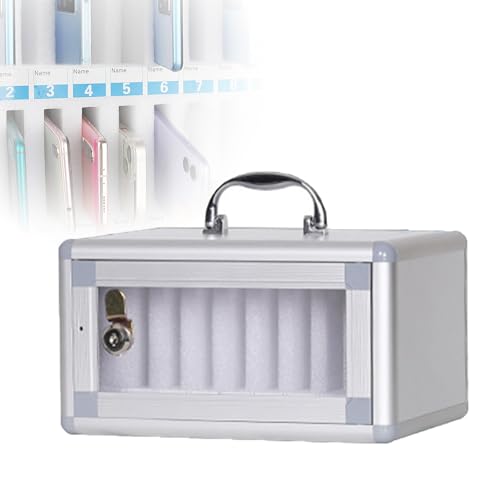 Casier de téléphone portable sûr et verrouillable avec 12 à 48 emplacements