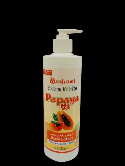 WASHAMI EXTRA WHITE PAPAYA BODY LOTION