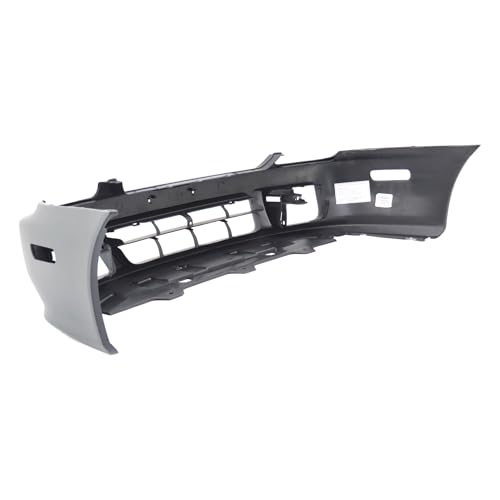 Image of FitParts Compatible with Honda Prelude 1997-2001 Front Bumper Cover | Primed, With Fog Light Holes, Coupe, Plastic, Ready to Paint, OEM 04711S30A90ZZ, HO1000176