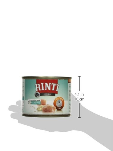 Rinti Hundefutter Sensible Huhn & Reis 185 g, 12er Pack (12 x 185 g)