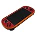 Gamepad TPU Protective Shell for TRIMUI Smart PRO S 3D Printed Protection Cover Game Console Housing Shell (Transparent Orange)