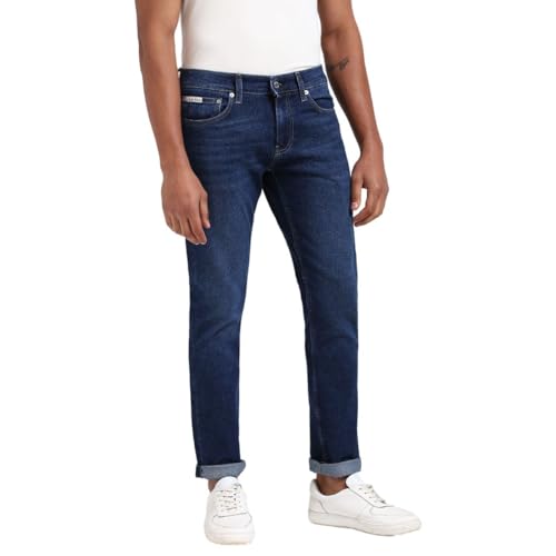 Calvin Klein Slimj30j326530 Jean Coupe Slim Étroite Ajustée Mode Homme