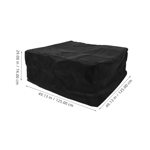 Housse imperméable table extérieure facile à installer et résistante aux intempéries