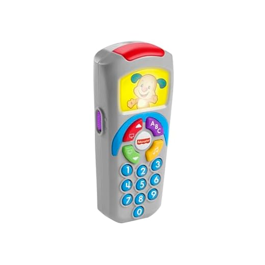 Fisher-Price - Mando a Distancia Perrito, Juguete Electrónico Bebé +6 Meses (Mattel DLD35)