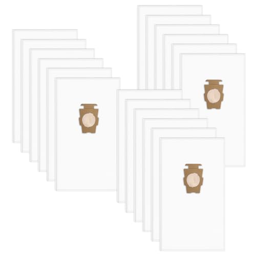 18 Pack F Style HEPA Bags Compatible with Kirby, Micron Magic Vacuum Cleaner Bags Fit for Kirby Avalir/Sentria/Ultimate G Series Models Replaces 204811 205811 F-Style & Twist-Style