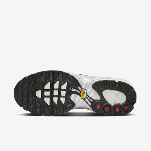 Image of Nike Air Max Plus Women's Shoes (DZ3671-100, White /Black /Picante RED /Citron Pulse)