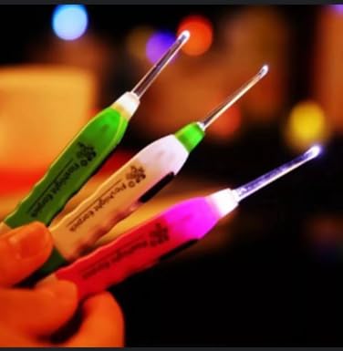 Zen ear wax remover and cleaner, Cleaning led ear wax LED Flashlight Earpick, Ear cleaning tools for kids and adults for ears,1box, 1 peice-image-9