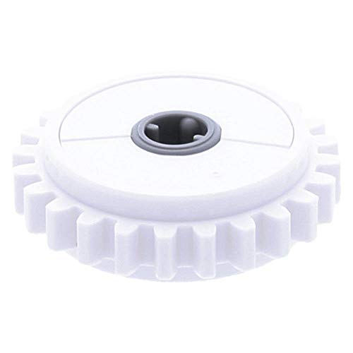 LEGO Technik - 5 weisse Zahnräder mit 24 Zähnen und Rutschkupplung