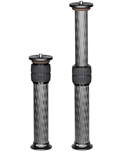 Leofoto DC-252C CF Tripod Extension Tube Carbon Fibre Fiber 2 Section Center Column