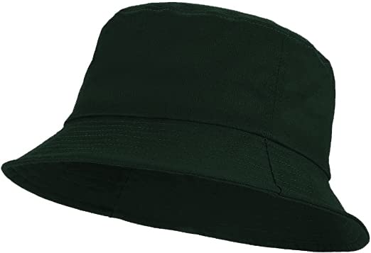 missby Missby® Unisex 100% Cotton Foldable Solid Color Bucket Sun Hat for Men Women-picture-11