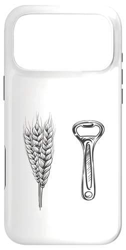 Décapsuleur de bière, orge, Malt, Classique rétro Coque pour iPhone 17 Pro Max