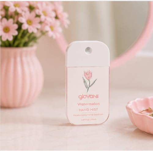 Giovane Watermelon Hand Sanitizer & Mist, Hydrating, Vegan, Aloe, 1.69 FL Ounces - Kid Owned: Made for Kids by a Kid image 5