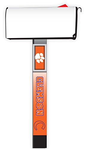 Clemson Tigers 2-Pack Mailbox Post Cover Officially Licensed Collegiate Product