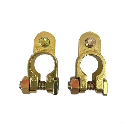 Fixation borne de batterie pince laiton 8mm résout faux contacts 12V