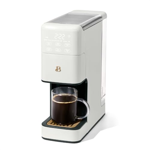 Beautiful Single Serve Coffee Maker with Built-In Burr Grinder