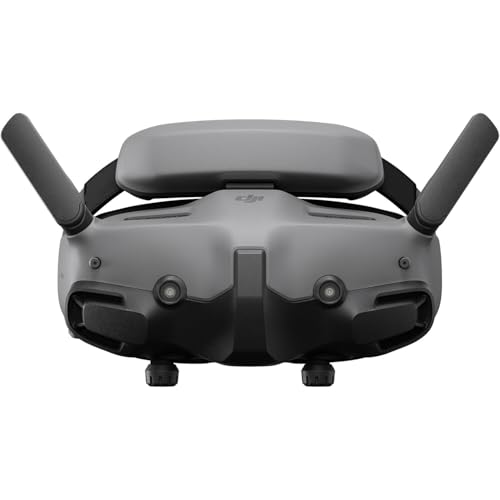 Image of DJI Goggles 3 FPV Goggles with Micro-OLED Screens, O4 HD Video Transmission, Adjustable Diopters, Real View PiP, Wireless Streaming Bundle with Lens Cleaning Kit