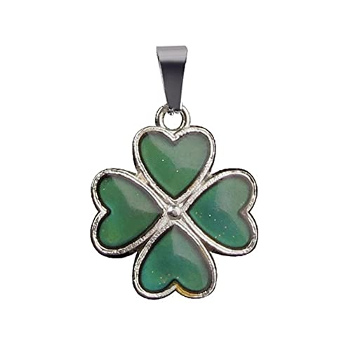 Pendentif couleur cœur dauphin papillon visage croix YCQYM à température thermo-sensible