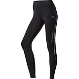 f40 pro iii 90% Polyester, 10% Elasthan Pro Touch Damen Tight lang Palani III Laufhose, Black/Black, 42