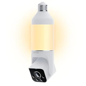 smart light bulb camera
