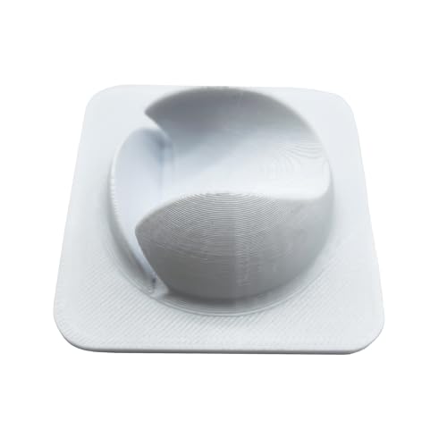 ZYRELYNX Bathroom Shavers Wall Mount, Shavers Holder with Adhesives Compatible with OneBlade (Excluding Shaver), White, 1 Pack