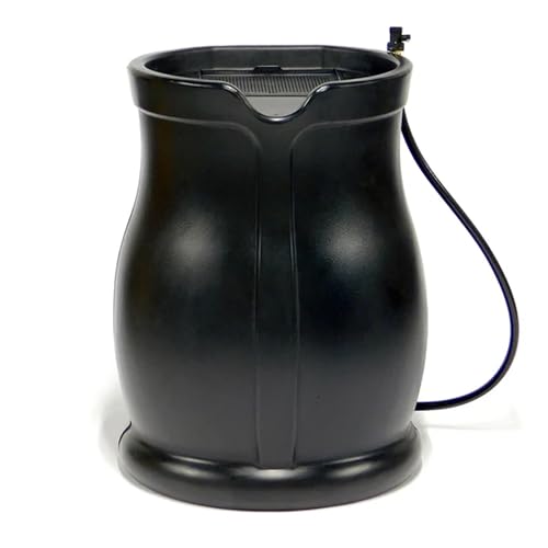Image of FCMP Outdoor Catalina 45 Gallon Rain Barrel, Black