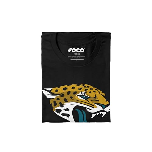 Image of FOCO Men's NFL Team Primary Logo Black Short Sleeve T-Shirt