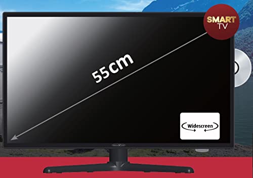 Reflexion_TV LDDW22iSB+ | DVD-Player | Smart-TV | 22 Zoll | für Wohnmobile und Wohnwagen | 12V KFZ-Adapter | mit Soundbar | Full-HD Auflösung | HDMI, WLAN, Bluetooth | erschütterungsfest, schwarz – Bild 7