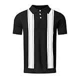 generico polo uomo manica corta contrasto casual poloshirt basic traspirante golf polo shirt polo uomo nera 4xl t shirt uomo nera cotone basic polo uomo manica corta 4xl