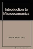 Introduction to microeconomics 0030848458 Book Cover