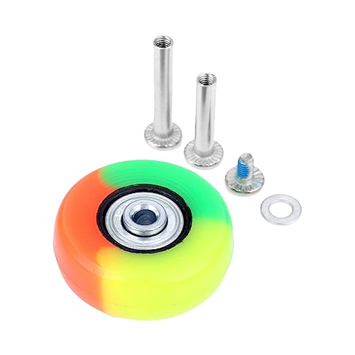 2Pcs Luggage Suitcase Wheels Rubber Sliding Practical Axles Replacement Casters Luggage Wheel Travel Flexible Suitcase 3colors4