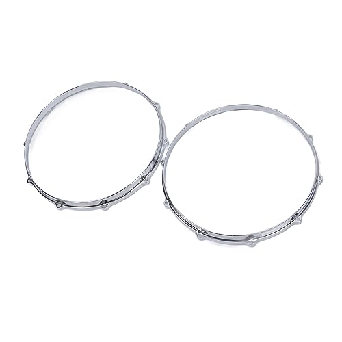 Argolas de massa de 35,5 cm e 10 terminais, conjunto de 2 peças de 35,5 cm com 10 furos para desempe