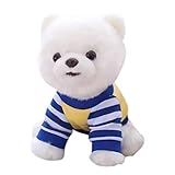 Dongtai Realistic Simulation Dog Toy Soft Plush Stuffed Pomeranian Toy Doll Kid Toy Birthday Gift