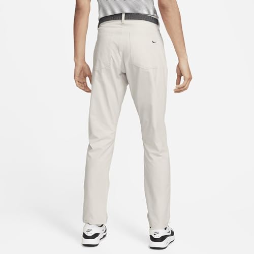 Nike Tour Men's 5-Pocket Slim Golf Pants (Light Bone/Black, FD5615-072) Size 32x32