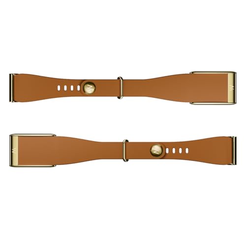 WHOOP LeatherLuxe Band – Compatible with 5.0, One, & Peak – Genuine Italian Leather Accessory – Not Compatible with Gen 4
