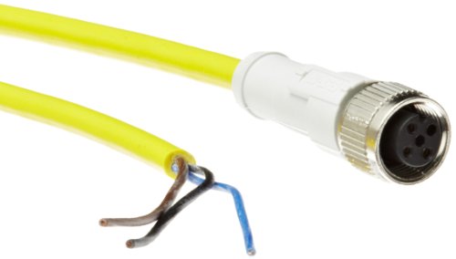 Eaton CSDS4A3CY2205 Micro DC Cable, 4 Pin, 22AWG Wire Size, 5m Length