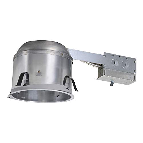 Halo H27RICAT Recessed Lighting Remodel IC Air-Tite Shallow Housing, 6", Aluminum #1