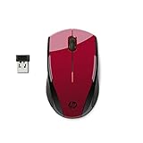 HP K5D26AA#ABA  X3000 Wireless Mouse, Red (K5D26AA#ABL)