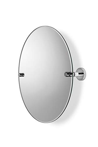 Croydex QM541041 Metra Wall Mounted Tilt Mirror , Chrome , 9.8 x 45.8 x 45.8 cm