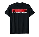 Cybersecurity Cyber Security The Few The Proud The Paranoid T-Shirt