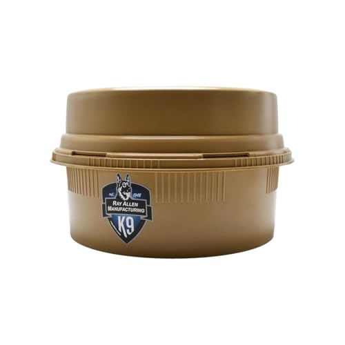 Ray Allen Buddy Bowl - Spill Proof Dog Water Bowl (64oz Coyote)