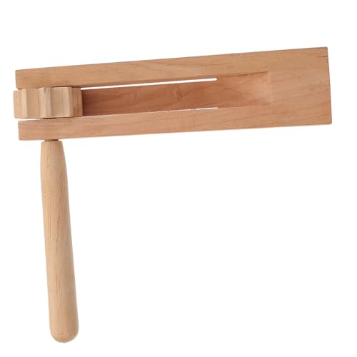 ifundom Wooden Ratchet Noise Makers Traditional Matraca Educational Toys Boys and Girls Games Music Toy for Toddlers and Boys and Girls