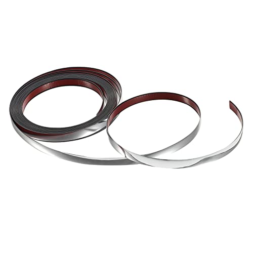 OSOLADY Self-Adhesive Waterproof Caulk Tape Silver Wall Seam Tape Easy Install Adhesive for Kitchen Bathroom