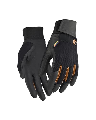 Guantes de trabajo táctiles con velcro para una máxima precisión en negro y rouille