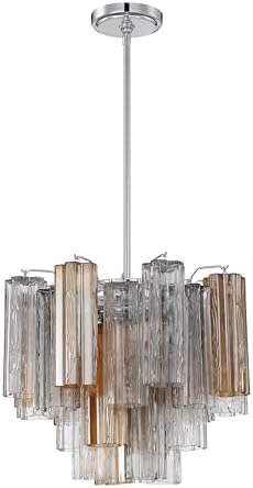 Crystorama Addis 4 Light Polished Chrome Chandelier