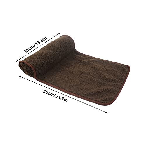 S-Snail-Oo Neck Pillow For Recliner (22X14In) Adjustable Wool Neck Roll, Non-Slip Headrest Sofa Cushion Travel Pillow For Neck And Head Support (Brown) #TOP1