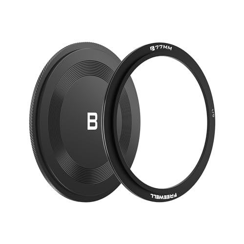 Anello adattatore da 77 mm con tappo posteriore per la serie V2