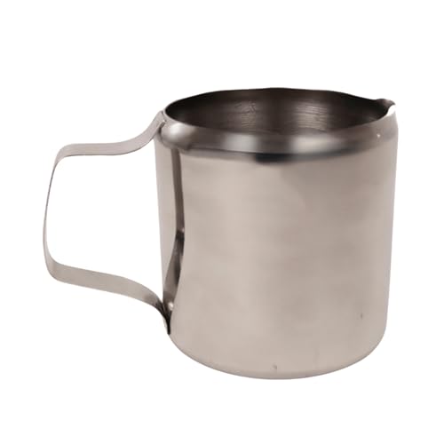 Fackelmann Jarra de Leche, Cazo de Leche 300 ml, Acero Inoxidable con Acabado Espejo, Mini Cazo para Servir Leche o Agua para Infusiones, Apta para Lavavajillas, 7 cm diámetro,