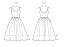 Vogue Patterns V9100 Misses' Dress, Size A5 (6-8-10-12-14)