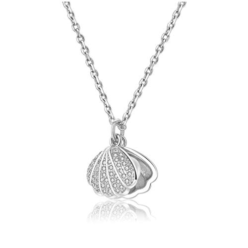 Pendentif colliers shell collier de perles en argent sterling pour femme et fille